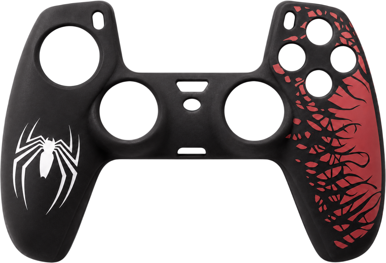 Deadskull PS4 DualShock Silicone Case White Spider closing visual